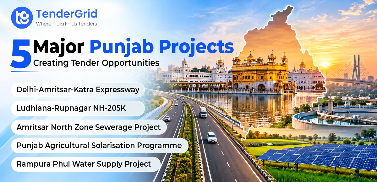 Punjab Government Tenders 2026: 5 Major Projects You Shouldn’t Miss