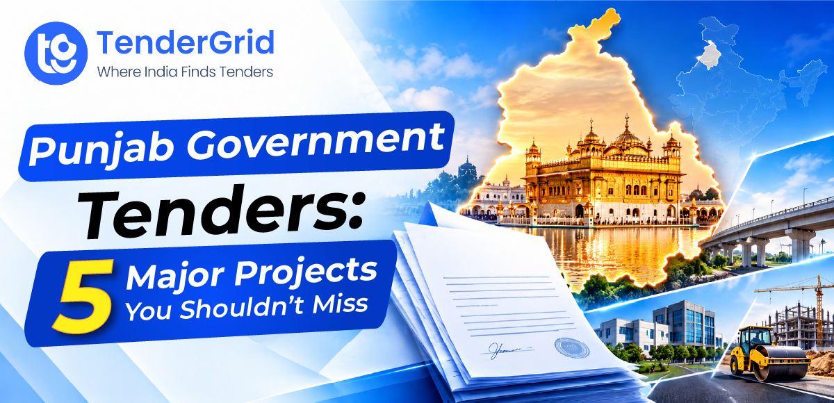 Punjab Government Tenders 2026: 5 Major Projects You Shouldn’t Miss